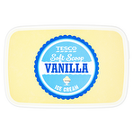 Tesco Soft Scoop Vanilla Ice Cream 1 Litre