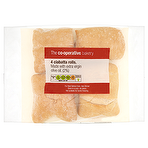The Co-operative Bakery 4 Ciabatta Rolls