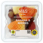 M&S Banana & Berries Pot 160g