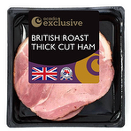 Ocado Thick Cut Roast Ham 4 Slices 180g