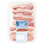 Tesco Belly Pork Slices 550g