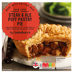 Sainsbury's Steak & Ale Puff Pastry Pie 550g