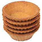 Wholemeal Pastry, Cooked, Homemade