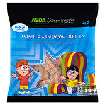 product image - Asda Chosen by You Mini Rainbow Belts 250g