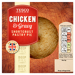 Tesco Chicken & Gravy Pie 200g