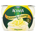 product image - Danone Activia Intensely Creamy Zesty Lemon 4 x 120g