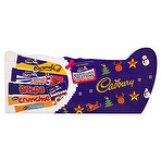 Cadbury Christmas Chocolate Selection Box Stocking 212g Crunchie