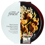 product image - Tesco Finest Thai Green Chicken Curry with Coconut Jasmine Rice 410g