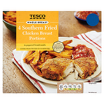 product image - Tesco 4 Southern Fried Chicken Breast Portions 400g