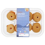 Sainsbury's 8 Mini Smoked Salmon Bagels 152g