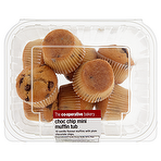 product image - The Co-operative Bakery Choc Chip Mini Muffin Tub x 10