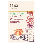 M&S Sugar Free Rhubarb & Custard Drops 42g