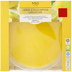 M&S Lemon & Mascarpone Cheesecake 585g