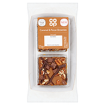 Co Op Caramel & Pecan Brownies 125g