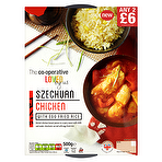 The Co-operative Loved by Us Szechuan Chicken with Egg Fried Rice 500g