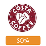 Costa Coffee Gingerbread Christmas Latte with Cream (Soya Milk)