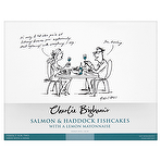 Charlie Bigham's Salmon & Haddock Fishcakes with a Lemon Mayonnaise 360g
