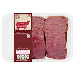 Tesco 2 British Beef Medallion Steaks 320g