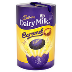 Cadbury Dairy Milk Caramel Gift Boxed Easter Egg 331g Milk chocolate egg shell made with Cadbury Dairy Milk
