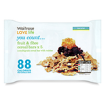 Waitrose Love Life You Count... Fruit & Fibre Cereal Bars 5 x 25g