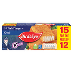 Birds Eye 15 Cod Fish Fingers 420g
