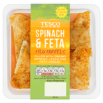 Tesco Spinach & Feta Filo Parcels 84g