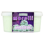 Morelli Mint & Belgian Chocolate Chip Ice Cream 750ml