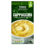 Tesco Cafe Style Cappuccino Unsweetened Taste 8 x 14.2g (113g)
