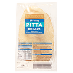 product image - Lidl 6 Acropolis White Pitta Breads 