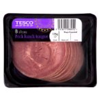 Tesco Pork Lunch Tongue 125g