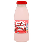 Tesco Fresh Strawberry Flavoured Milk 330ml