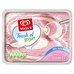 Wall's Touch of Yogurt Vanilla Strawberry Ice Cream 1.7L