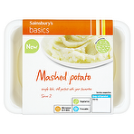 Sainsbury's Basics Mashed Potato 350g