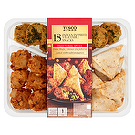 Tesco 18 Indian Inspired Vegetable Snacks 400g