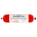 Tesco Everyday Value Polony Slicing Sausage 150g