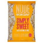 Nude Popcorn Company Simply Sweet with Nothing to Hide 85g