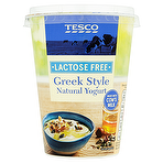 Tesco Lactose Free Greek Style Natural Yogurt 400g