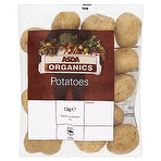 Asda Organics Potatoes 1.3kg