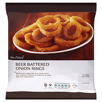 product image - Tesco Finest Beer Battered Onion Rings 375g