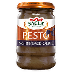 Sacla' No. 18 Black Olive Pesto 190g