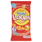 Tesco Potato Loops 6 x 20g