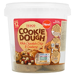 Tesco Cookie Dough White Chocolate Chip & Cranberry 240g