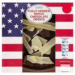 Tesco Fully Loaded Triple Chocolate Cookie 400g