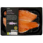 M&S Scottish Rainbow Trout Fillets 465g