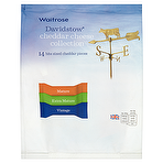 Waitrose Davidstow Cheddar Cheese Collection 14 x 12g (168g)