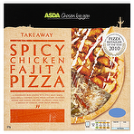 product image - Asda Chosen by You Takeaway Spicy Chicken Fajita Pizza 377g