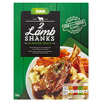 Asda 2 Lamb Shanks in Minted Gravy 750g