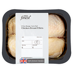 Tesco Finest 2 Free Range, Corn Fed Chicken Breast Fillets