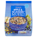 Tesco Apple & Blueberry Muesli 750g