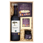 Asda Extra Special Red Wine Gift Wyke Farm Mature Cheddar